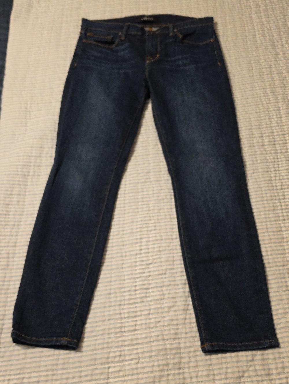 J Brand Dark Blue Women's Straight-Leg Jeans